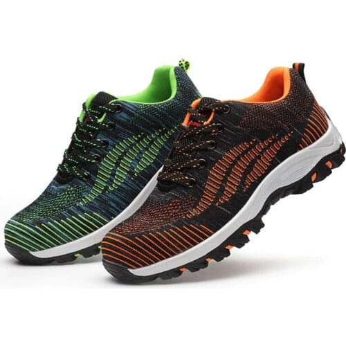 Safety Shoes Smash Puncture-Proof Safety Electrical Insulated Shoes Non Slip Wear Resistant Outdoor Hiking Safety Shoe Boots