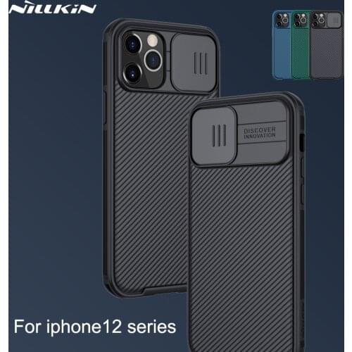 Camera Protection Case For iphone 12 Pro Max Cover iphone 12 Mini NILLKIN Camshield Pro Slide Cover Protect Lens Case iphone12