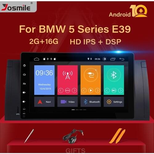 1 Din Android 10 Car Radio For BMW X5 E39 E53 1999 2000 2001 2002 2004 2005 2006Multimedia Video Player GPS Navigation Head Unit