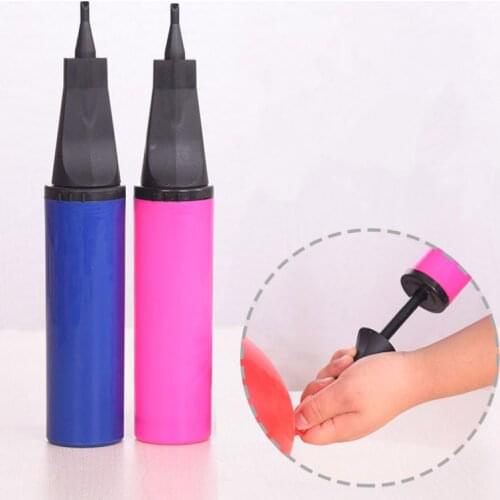 1pcs Balloon Pump balloon accessories hand push Air Pump Birthday Party Supplies portable Foil balloon pump Latex Balloons Pump