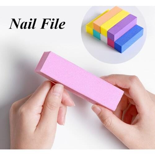 10Pcs/Set Professional Nail Art Buffers Sanding Block Buffing Grinding Polishing Block Nail File Buffer Pedicure Nail Art Tools