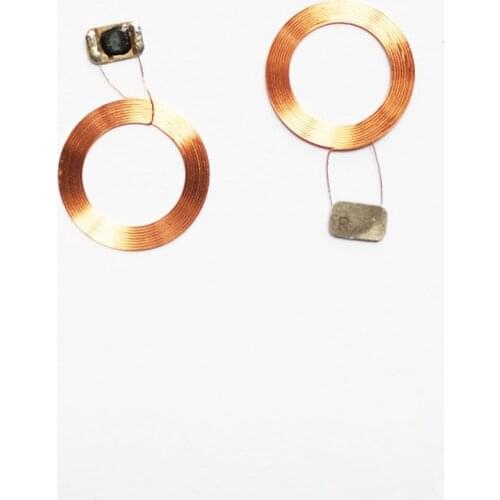 10pcs/lot 125Khz 15mm diameter T5577 Writable RFID read only Coin tag Access Control coil Chip Compatible with EM4100 EM4305