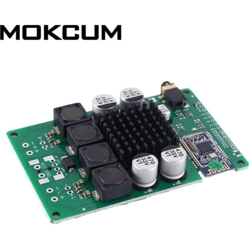 BK3266 Bluetooth 5.0 Power Amplifier Board 2x100W/80W Support AUX Audio Input Support Change Name and Password