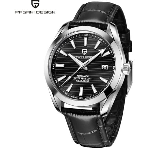 PAGANI DESIGN Luxury Mechanical Automatic Watch For Men 100M Waterproof Full Luminous Wristwatches NH35 Clock 2021 Reloj Hombre