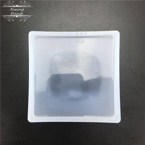 Making ceramic tool ceramic mold with transparent clay mold polymer clay resin process mold square silica gel