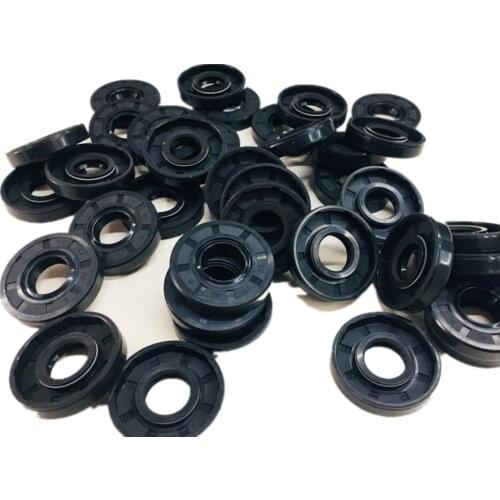1Pcs Black TC/FB/TG4 Skeleton Oil Seal Rings ID 290-400mm NBR Double Lip Seal Gasket For Rotation Shaft