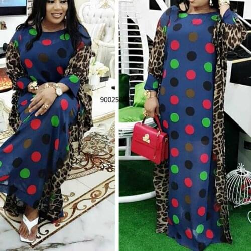 2020 Length 150cm 2 Piece Set African Dresses For Women Africa Clothing Muslim Long Dress Length Fashion African Dress For Lady