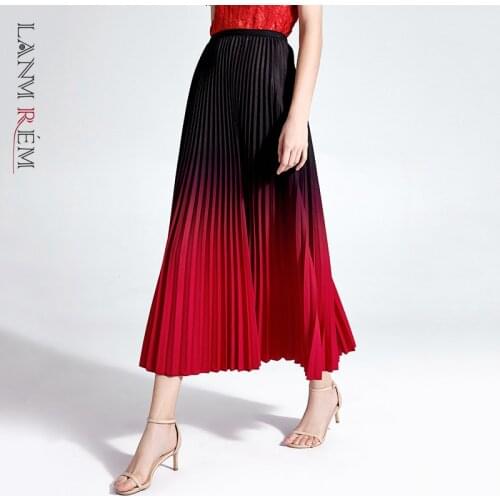 Женские юбки в складку LANMREM China At AliExpress