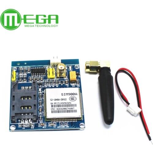 1pcs New SIM900A SIM900 MINI V4.0 Wireless Data Transmission Module GSM GPRS Board Kit w/Antenna C83