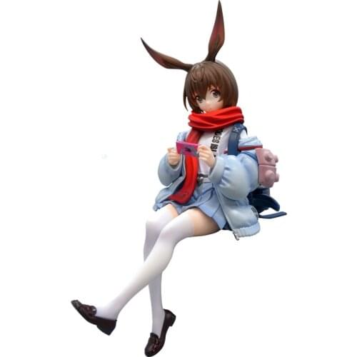 Pre-Sale Arknights Amiya Energy Connection Game Anime Figures Instant Noodle Press Pvc Model Cartoon Toys Collectibles Model