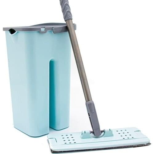Lily Tablet Mop Practical Cleaning Set Blue