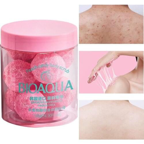 Body Scrub Moisturizing Nourishing Exfoliating Improve Rough Brighten Even Skin Tone Repair Peach Sakura Extract Skin Care 140g