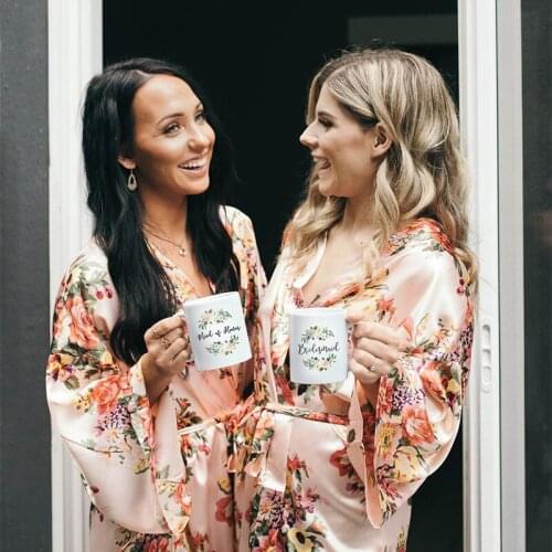 Bridesmaid maid of honor Proposal Gift bride to be coffee mug Wedding engagement bachelorette hen party bridal shower decoration
