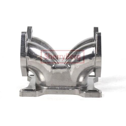 SherryBerg Inlet Intake Manifold For Redline 12-3144 Twin DCOE Weber Solex EMPI to 4 Barrel Holley Carburettor Carb Adaptor New