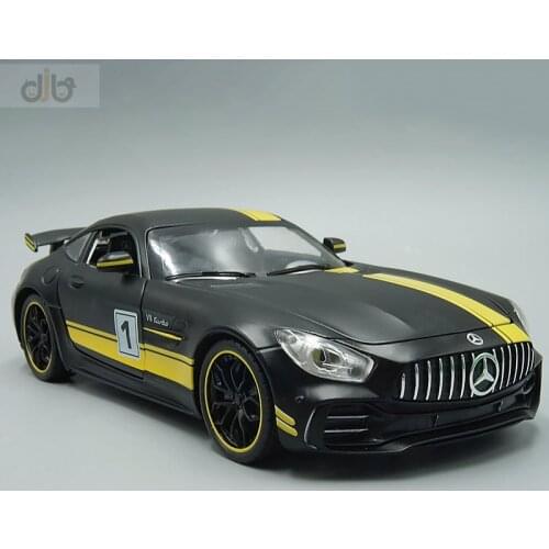 1:24 Diecast Car Model Toy AMG GT Pull Back With Sound & Light