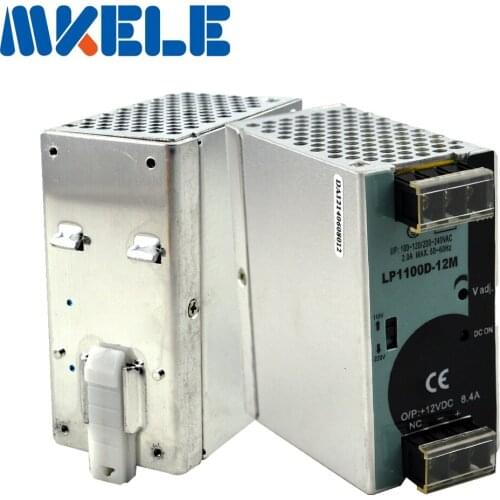 100w Amplifier Switch Power Supply 12v 24v 48v CE ROHS Led Driver Poe DC Power Supply Source Transformer Din Rail Single Output