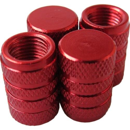 Auto Tire Valve Stem Dust Cap Car Wheel Tyre Caps Universal Automobiles Metal Valve Covers Car Accessories Aluminum Alloy 4Pcs