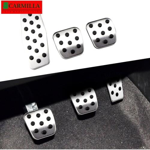 Carmilla Car Pedal Foot Fuel Brake Clutch MT/AT Pedals for Chevrolet Cruze Sedan Hatchback OPEL Mokka 2013-2015 ASTRA J Insignia