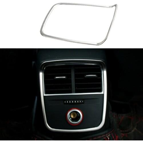For Audi A3 8V Sedan Sportback 2013 2014 2015 2016 Auto Accessories Cover Car Styling Rear Air Conditioning Outlet Stickers