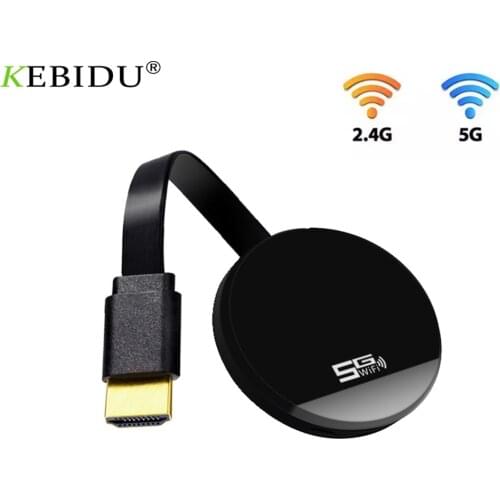 New 5G 1080P WiFi Wireless Display Dongle TV Stick For Airplay ios 4K TV Stick Dual Band Video Streamer HD For Android Projector