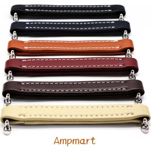 Guitar Amplifier Multi-Color Handle Retro Style Leather Handle Amplifier Accessories With Screws 1PC