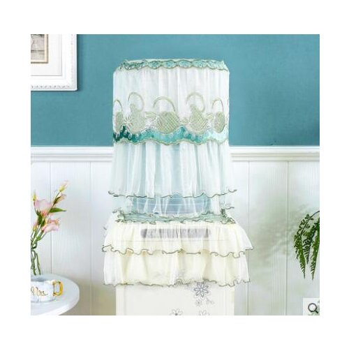 Lace universal water dispenser cover Korean barreled bucket cover dust-proof decorative cover