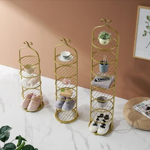 Multilayer Shoe Rack Detachable Flower Pot Rack Shoe Cabinet Home Space-saving Makeup Display Stand Shelf Shoe Organizer