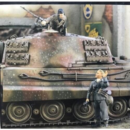 1/35 Resin Figure Model Kit Unassambled Unpainted 537(NO TANK)