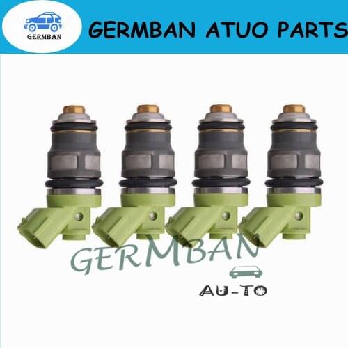 New Manufactured 4pcs Fuel Injectors For Toyota Hiace Pickup 4Runner 2.4L-L4 3.0L-V6 23250-75060