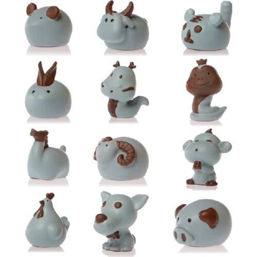 Creative boutique opening film Ru tea pet zodiac signs can be raised purple ornaments home accessories shipping tray