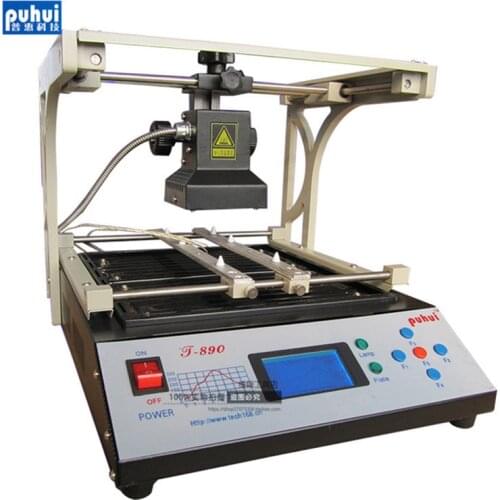 PUHUI T-890 T890 BGA Double Digital Infrared Station BGA/IRDA/IFR/SMD/SMT WELDER Basic Solder Station 220V