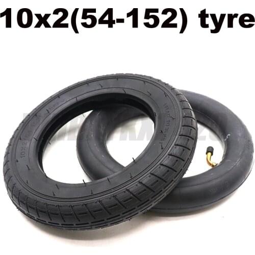 Motorcycle 10x2 (54-152) tire tyre fits mountain buggy electric scooter balancing car 10 inch outer tyre inner tube