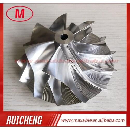 T04Z 70.30/94.00mm 7+7 blades Turbo milling/aluminum 2618/billet compressor wheel