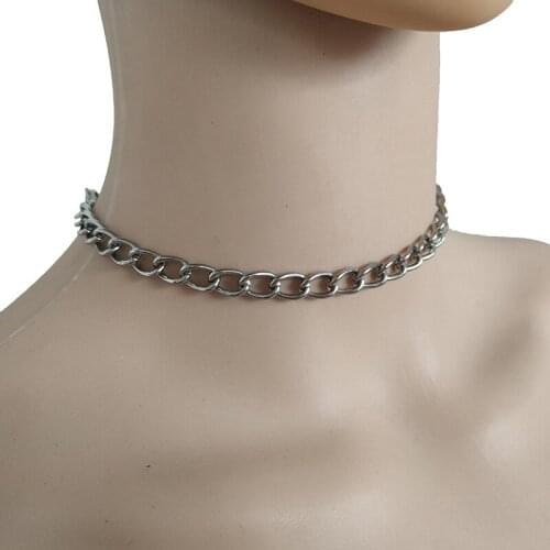 2019 Gothic Necklace Punk rock Statement Necklace Women goth Jewelry