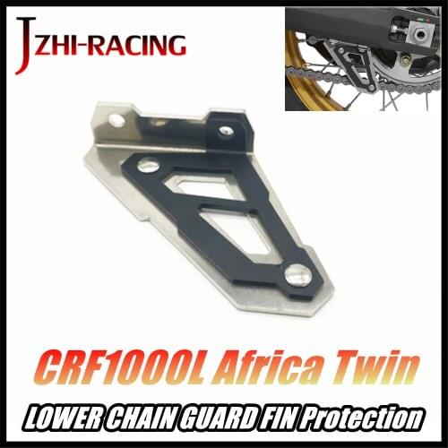FOR HONDA AFRICA TWIN CRF1000L ADVENTURE SPORTS Motorcycle Accessories LOWER CHAIN GUARD FIN Protection
