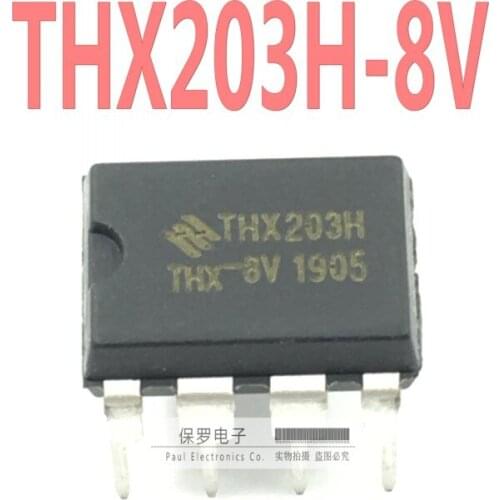 10pcs 100% orginal new induction cooker power chip THX203 THX203H-8V DIP-8 real stock