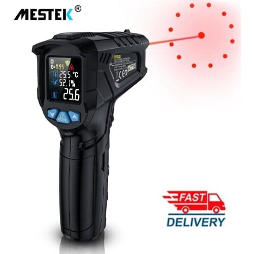 Digital Infrared Thermometer Laser Temperature Meter Gun Digital LCD Industrial Outdoor Laser Pyrometer IR Thermometer