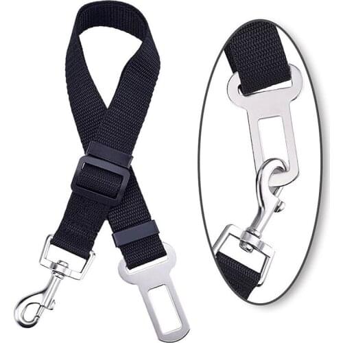 Colorful Pets Puppy Dog Seat Belt Lead Leash Dog Vehicle Seat belt Pet Supplies Travel Clip Adjustable Pet Dog Safety Seat Belt