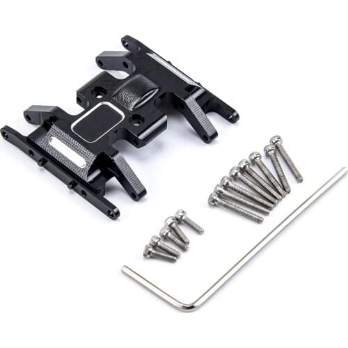 Box Chassis Mount Base Plate Holder Center Skid Plate Medium Wave Box Floor for 1/24 1:24 Axial SCX24 90081 RC Car Accessories