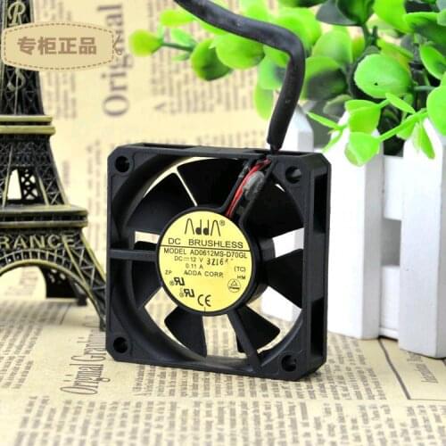 FOR ADDA xixi 601512v 0.11a6cm chassis cooling fan AD0612MS-D70GL