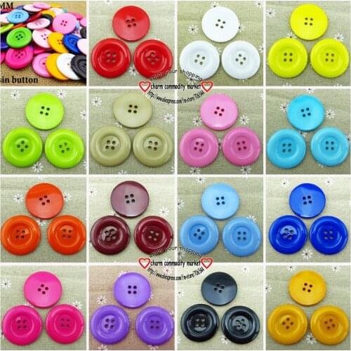 5PCS 38MM Round RESIN Buttons Garment 4 Hole Coat Button Boots Sewing Decorative Clothes Accessory R-076
