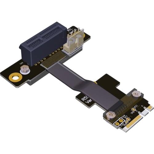 M.2 WiFi A.E Key A+E To PCI-e 4x x4 Riser Extender Adapter Card Ribbon Gen3.0 Cable AE Key A E For PCIE 3.0 x1 x4 x16 M2 Card
