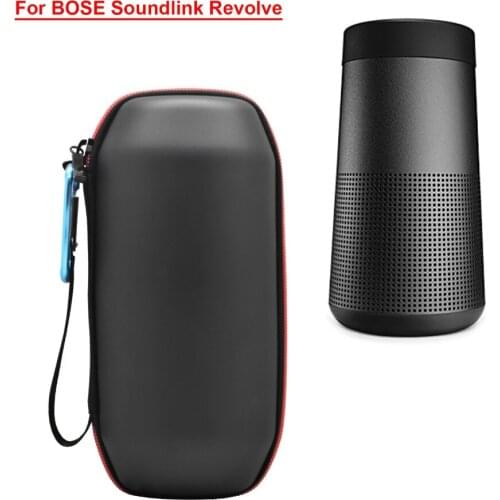 100% New Portable Zipper Travel Hard Bag Protective Pouch Box For BOSE Soundlink Revolve Wireless Speaker Carrying Cover Case