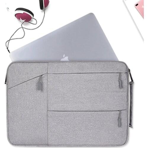 Laptop Bag Sleeve Handbag Notebook Case For Macbook Air Pro 11 11.6 12 13.3 15.6 Inch Dell Asus Microsoft laptop Pouch Bag Cover