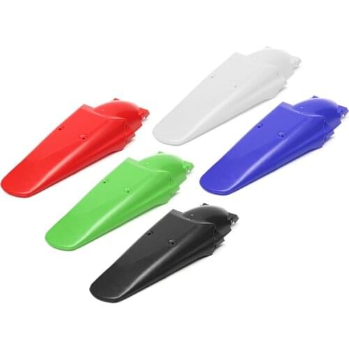 Universal Motorcycle Rear Fenders for For Honda XR 250 R XR 400R For Kawasaki KX KL250 For Yamaha YZ WR 250 450F