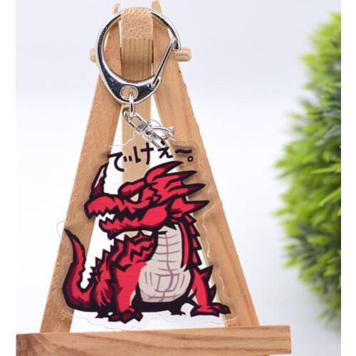 WL0884 Chibi Keychain Acrylic Cartoon Keyring Accessories