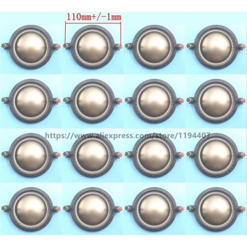 16PCS Pure Flat Aluminum wire Diaphargm For 75ED36-8LM 74.5mm Beta Three Repair Kit 74.46mm 16 OHM or 8ohm