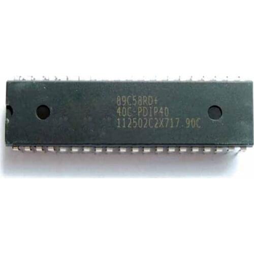 5pcs STC89C58RD+40C-PDIP 89C58RD+ MCU DIP-40