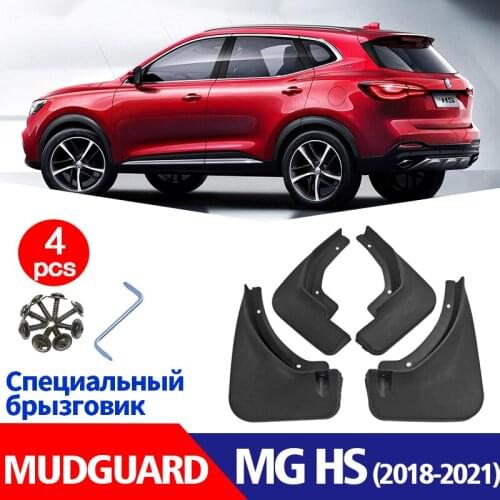 Mudflaps FOR MG HS 2018-2021Mudguards Fender Mud Flap Guard Splash Car Accessories Auto Styline Front Rear 4pcs
