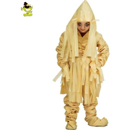 Kids Gruesome Mummy Costumes Boys Halloween Terror Zombie&Dead Halloween Scary Costume for Kids